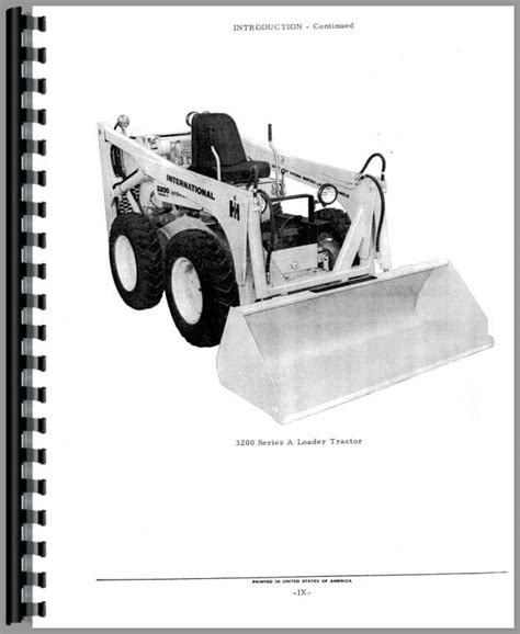 international 3200a skid steer parts|international harvester skid steer.